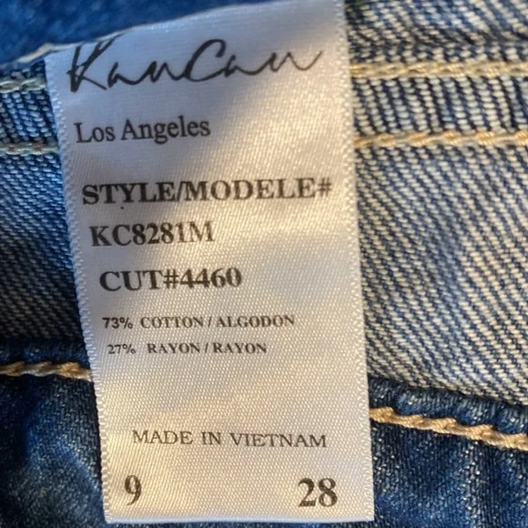 Kancan boyfriend heavy distressed jeans - Picture 3 of 5